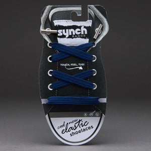 Navy Blue - Elastic Shoe Laces
