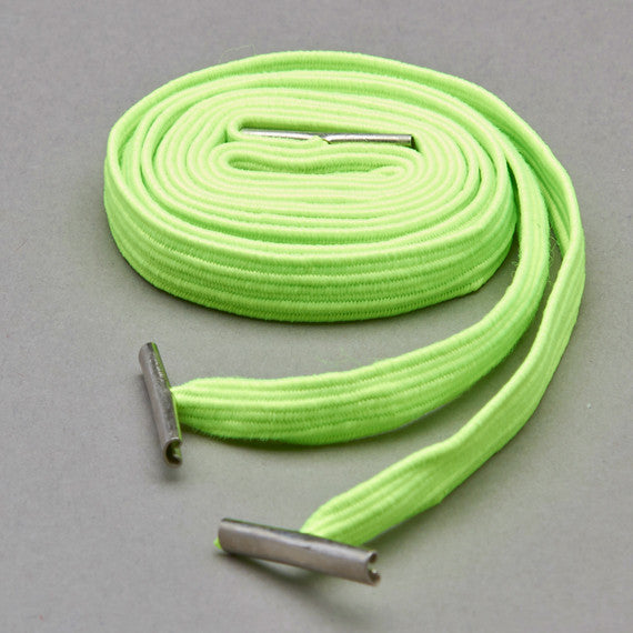 Light hot sale green shoelaces