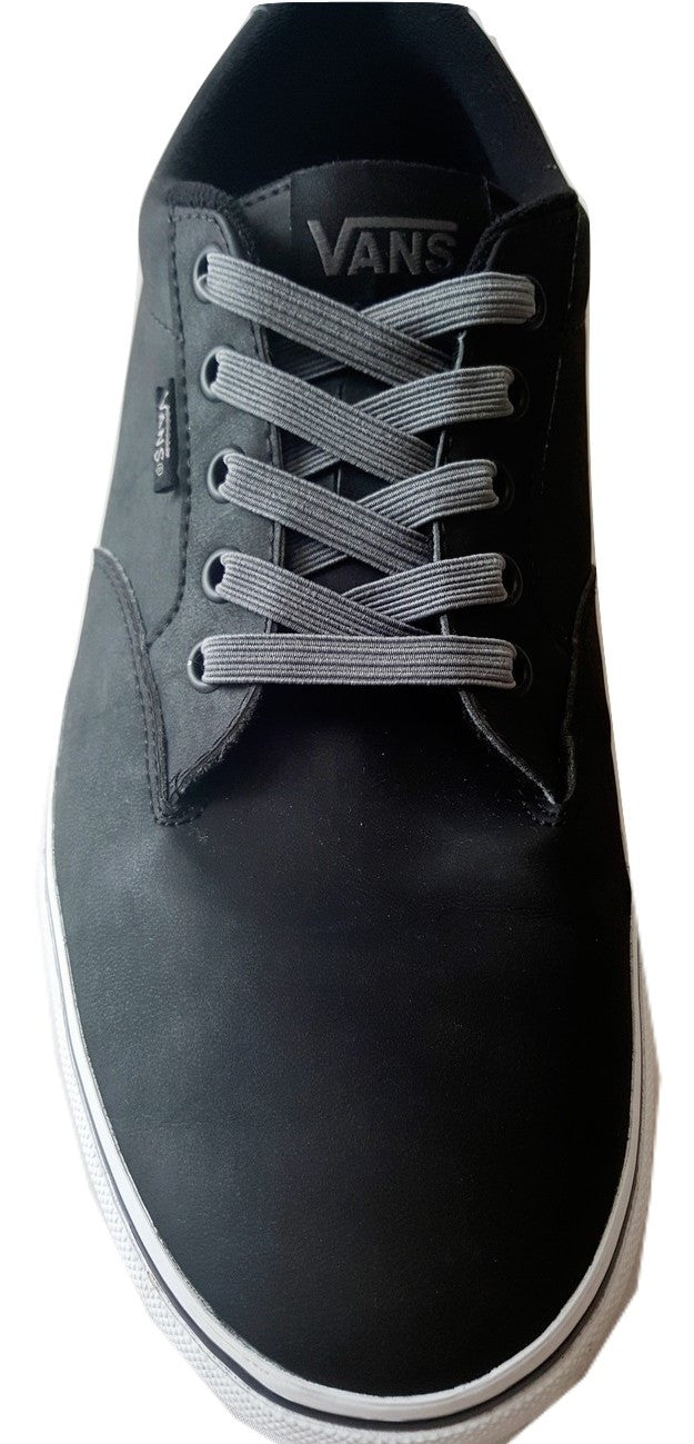 Gray Elastic Shoe Laces - Main Image